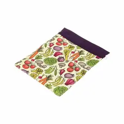 کیسه سبزی چاپی رزین تاژ طرح سبزیجات