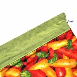 کیسه سبزی چاپی رزين تاژ طرح هویج