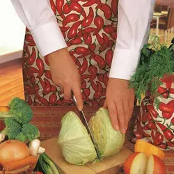 کیسه سبزی چاپی رزین تاژ طرح فلفل قرمز