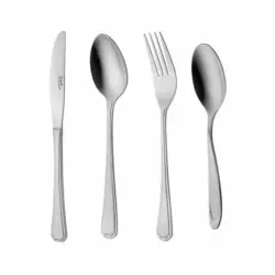 سرویس قاشق و چنگال ۲۴ پارچه ناب استیل مدل وینا
