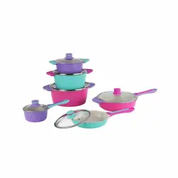 سرویس قابلمه سرامیکی ۱۲ پارچه مستر مدل موناکو