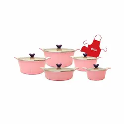 سرویس قابلمه بایو گرانیتی ۱۰ پارچه کاندید مدل Oskar