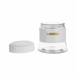 قوطی حبوبات کف شیشه ای سایز 3 سام ست