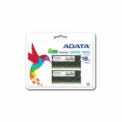 حافظه‌ی رم لپ تاپی ADATA مدل Premier DDR3 1600 با ظرفیت 2 گیگابایت