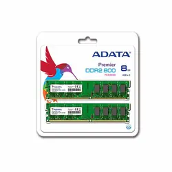 حافظه‌ی رم دسکتاپی ADATA مدل Premier DDR2 800 با ظرفیت 2 گیگابایت