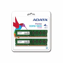 حافظه‌ی رم دسکتاپی ADATA مدل Premier DDR3L 1600 با ظرفیت 8 گیگابایت