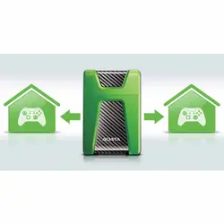هارددیسک اکسترنال ADATA مخصوص ایکس‌باکس مدل HD650X ظرفیت1 ترابایت