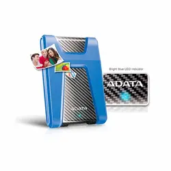 هارددیسک اکسترنال ADATA مدل HD650 ظرفیت ۲ ترابایت