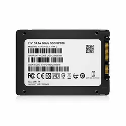 حافظه SSD اینترنال ADATA مدل SP920 ظرفیت 256 گیگابایت