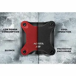 حافظه اس اس دی اکسترنال ADATA مدل SD600 ظرفيت 256گیگابایت