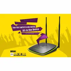 مودم روتر بی سیم +ADSL2 تندا مدل DH301