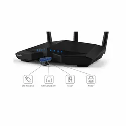 روتر وایرلس فوق سریع سری AC1900 تندا مدل Tenda AC18