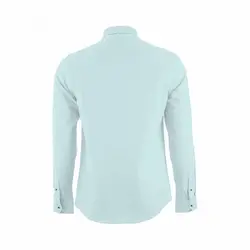 خرید آنلاین پیراهن تترون مردانه آستین بلند کرم‎-صورتی هجرت | فروشگاه اینترنتی Radek - لذت خرید آنلاین