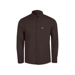 خرید آنلاین پیراهن تترون مردانه آستین بلند کرم‎-صورتی هجرت | فروشگاه اینترنتی Radek - لذت خرید آنلاین