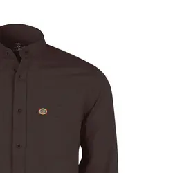 خرید آنلاین پیراهن تترون مردانه آستین بلند کرم‎-صورتی هجرت | فروشگاه اینترنتی Radek - لذت خرید آنلاین