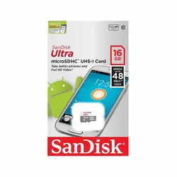 کارت حافظه microSDHC سن دیسک Ultra 16GB Class 10