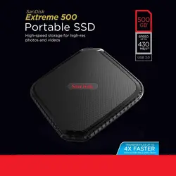 حافظه اس اس دی اکسترنال سن ديسک مدل SanDisk Extreme 500 SSD ظرفيت 240 گيگابايت