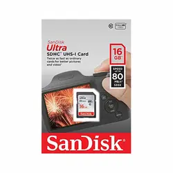 کارت حافظه SDHC سن دیسک Ultra 16GB Class 10