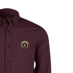 خرید آنلاین پیراهن تترون مردانه آستین بلند کرم‎-صورتی هجرت | فروشگاه اینترنتی Radek - لذت خرید آنلاین