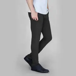 خرید آنلاین شلوار کتان مردانه مشکی یزدباف مدل مینوس | فروشگاه اینترنتی Radek - لذت خرید آنلاین