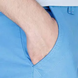 خرید آنلاین شلوار کتان مردانه آبی روشن یزدباف مدل آریس | فروشگاه اینترنتی Radek - لذت خرید آنلاین