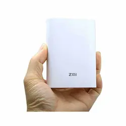 پاور بانک و مودم همراه ۴G شیاومی مدل Xiaomi ZMI MF855 با ظرفیت ۷۸۰۰mAh