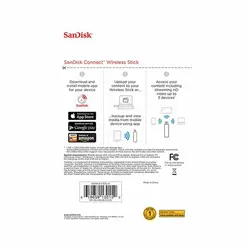 فلش مموری سن دیسک مدل SANDISK USB Wireless Stick ظرفیت ۳۲ گیگابایت