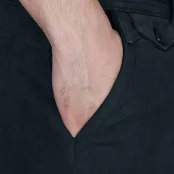 خرید آنلاین شلوار کتان مردانه سرمه ای یزدباف مدل رامان | فروشگاه اینترنتی Radek - لذت خرید آنلاین