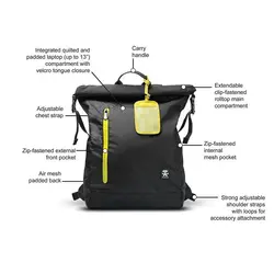کوله پشتی گشت روزانه کرامپلر مدل Crumpler TRACK JACK DAY BACKPACK کد TJDBP-001