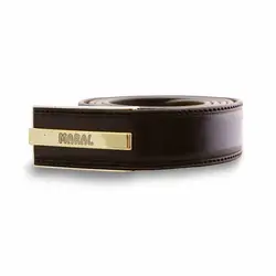 خرید آنلاین کمربند قهوه ای مردانه مارال چرم - طرح کلاسیک 3.5 سانت - کد 2 | فروشگاه اینترنتی Radek - لذت خرید آنلاین