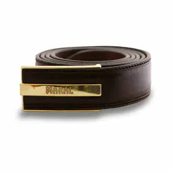 خرید آنلاین کمربند قهوه ای مردانه مارال چرم - طرح کلاسیک 3.5 سانت - کد 2 | فروشگاه اینترنتی Radek - لذت خرید آنلاین