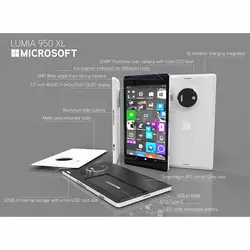 گوشی موبایل مایکروسافت مدل Lumia 950 XL | رادک