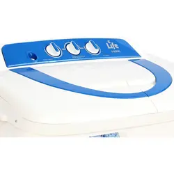 ماشین لباسشویی 2 قلوی لایف ظرفیت 10کیلوگرم