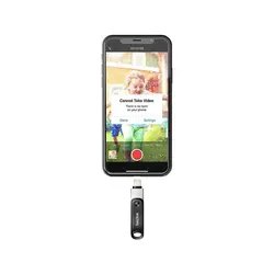 فلش لایتینگ سن دیسک مدل iXpand Go ظرفیت 256 گیگابایت