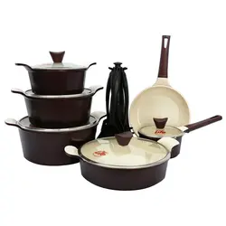 سرویس قابلمه بایوگرانیت 21 پارچه لایف مدل دیانا