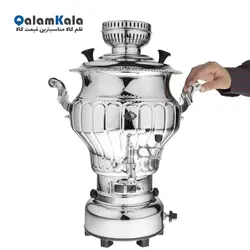 سماور گازی عالی نسب مدل نگار ظرفیت 6 لیتر - بهترین قیمت کالا