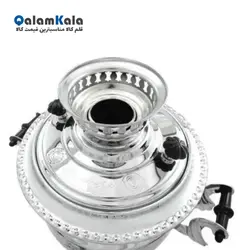 سماور گازسوز برادران سیفی مدل صدفی ظرفیت ۱۰ لیتری ترموکوبلدار - بهترین قیمت کالا