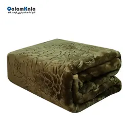 پتو تک نفره نرمینه نرمین طلایی - بهترین قیمت کالا