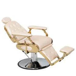 صندلی میکاپ کلاسیک فریم طلایی
