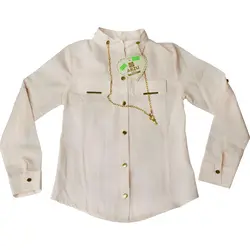 شومیز حریر دخترانه طرح  آویز گردنبند شناسه  10979