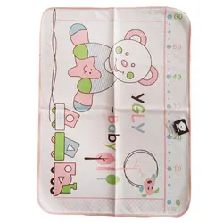 زیرانداز تعویض نوزاد و کودک BABE CARE طرح خرس کد 03