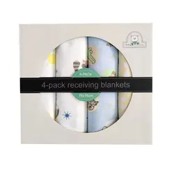 دستمال خشک کن نوزاد و کودک baby4life کد 5A-1 مجموعه 4 عددی