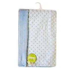 پتو دورپیچ نوزاد و کودک BEBESSI طرح حبابی