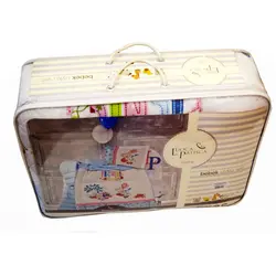 سرویس روتختی نوزادی 8 تکه برند Luoca Patisca مدل Straw berry