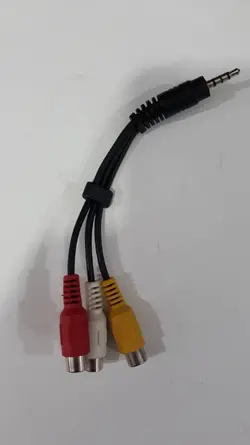 تبدیل AUX سه خط به AV مادگی