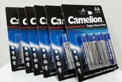 باطری قلمی 1.5 ولت کملیون Camelion قلم 4 تایی کارتی