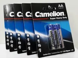 باطری قلمی 1.5 ولت کملیون Camelion قلم دو تایی کارتی