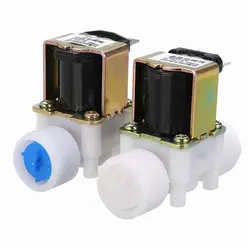 Electric Solenoid Valve Magnetic DC 12V N/C Water Air Inlet Flow Switch 1/2