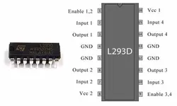 motor control shield L293D