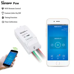 رله وای فای با امکان اندازگیری توان مصرفی Sonoff Pow WiFi Switch with Power Consumption Measurement
